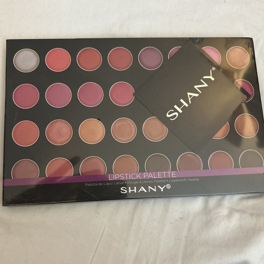 SHANY (That First Kiss) 32 lipstick palette True To Color Créamy Glossy Semi Mat